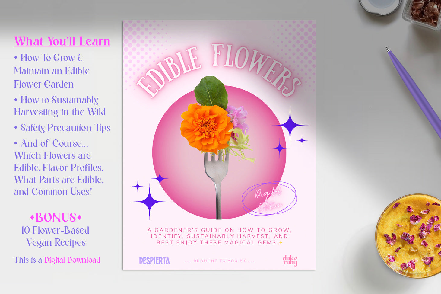 The Edible Flower Guide